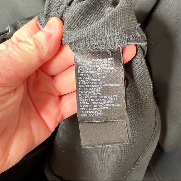 The North Face Charcoal Grey Gray Men’s Lightweight Zip Up Jacket Size Medium - Picture 7 of 12